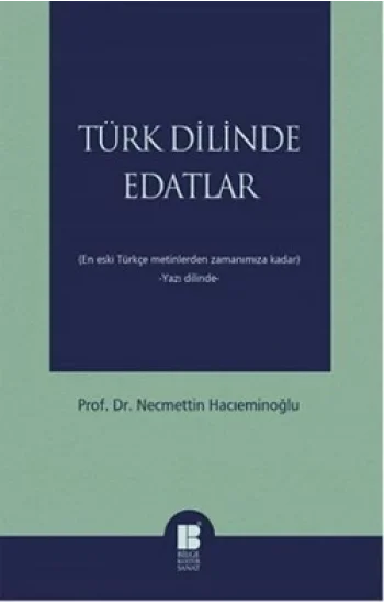 Türk Dilinde Edatlar