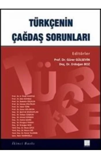 Türkçenin Çağdaş Sorunları