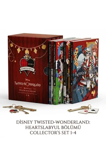 Twisted-Wonderland Manga: Heartslabyul Bölümü (1-4 Cilt Takım Set)