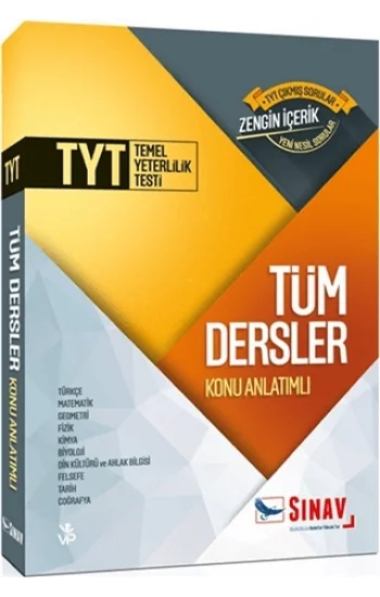 TYT Tüm Dersler Konu Anlatımlı
