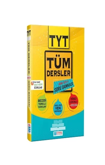 TYT Tüm Dersler Konu Özetli Video Çözümlü Soru Bankası