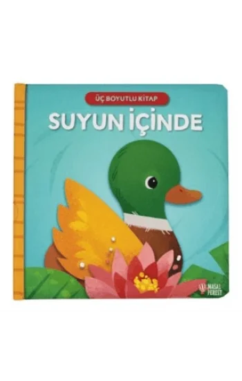 Üç Boyutlu Kitap- Suyun İçinde Ciltli