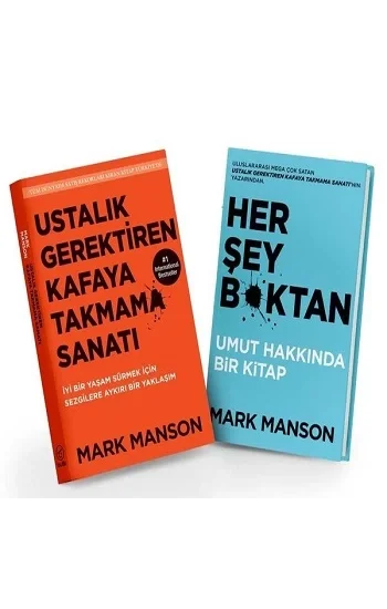 Ustalık Gerektiren Kafaya Takmama Sanatı ve Her Şey Bktan Kitap Seti - 2 Kitap Takım
