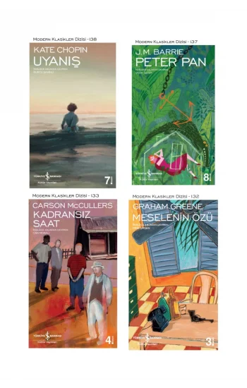 Uyanış + Peter Pan + Kadransız Saat + Meselenin Özü- 4 Kitap Set - Iş Bankası Özel Set Uyanış Kitabı