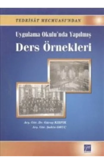 Uygulama Okulunda Yapılmış Ders Örnekleri