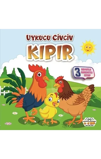 Uykucu Civciv Kıpır Kışın - Benim Canım Çiftliğim (Sıvama Cilt)