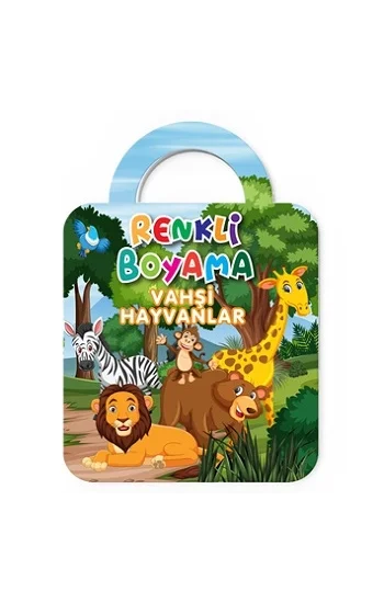 Vahşi Hayvanlar - Renkli Boyama