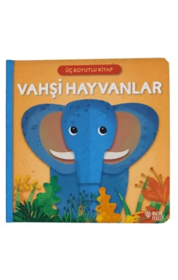 Vahşi Hayvanlar;Üç Boyutlu Kitap