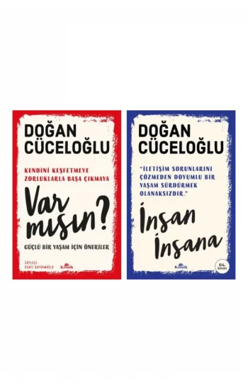 Var Mısın ? + Insan Insana- 2 Kitap Set - Iş Bankası Özel Set Var Mısın ? Kitabı