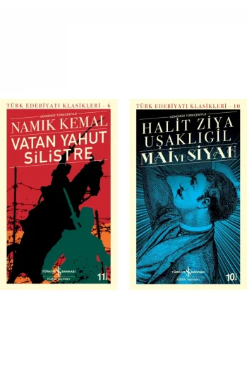 Vatan Yahut Silistre (günümüz Türkçesiyle) + Mai Ve Siyah- 2 Kitap Set - Iş Bankası Özel Set Vatan Y