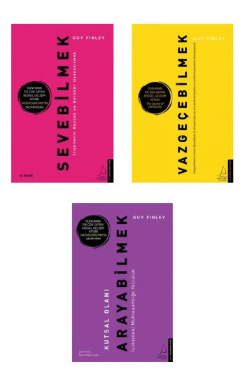 Vazgeçebilmek + Sevebilmek + Kutsal Olanı Arayabilmek- 3 Kitap Set - Iş Bankası Özel Set Vazgeçebilm