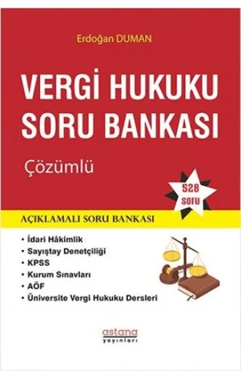 Vergi Hukuku Soru Bankası Çözümlü