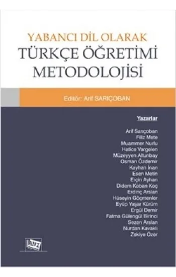 Yabancı Dil Olarak Türkçe Öğretimi Metodolojisi