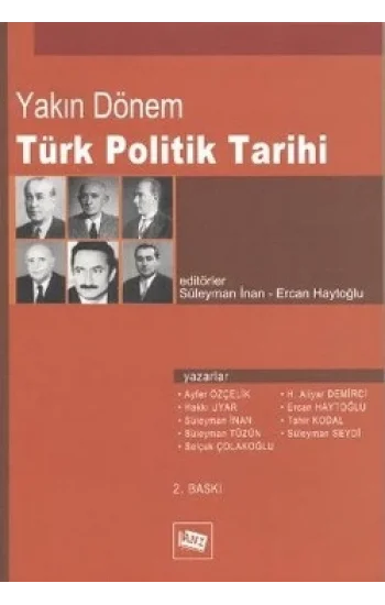 Yakın Dönem Türk Politik Tarihi