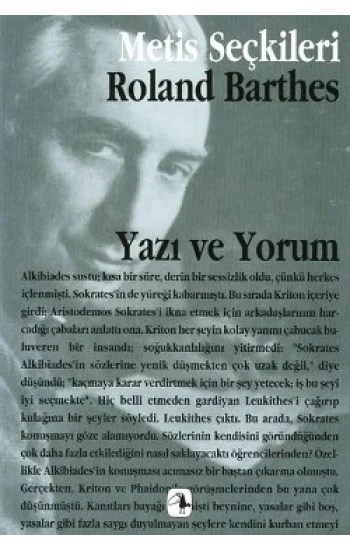 Yazı ve Yorum: Roland Barthesdan Seçme Yazılar (M.S 3)