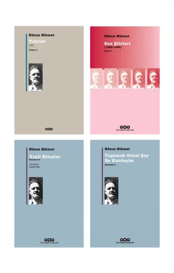 Yazılar (1936) 4 + Yeşil Elmalar + Yaşamak Güzel Şey Be Kardeşim + Son Şiirleri- 4 Kitap Set