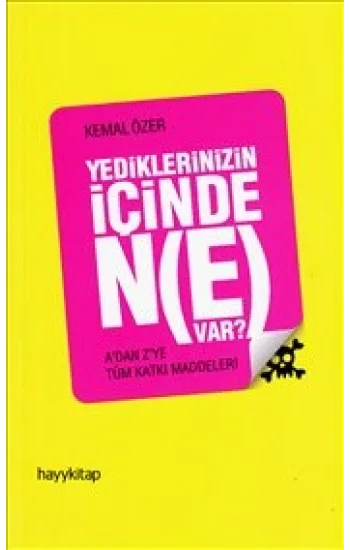Yediklerinizin İçinde Ne Var?