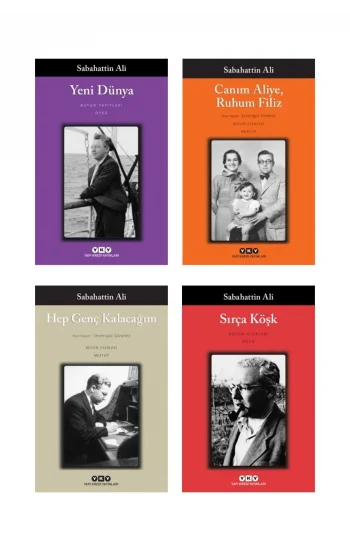 Yeni Dünya + Canım Aliye Ruhum Filiz + Hep Genç Kalacağım + Sırça Köşk- 4 Kitap Set