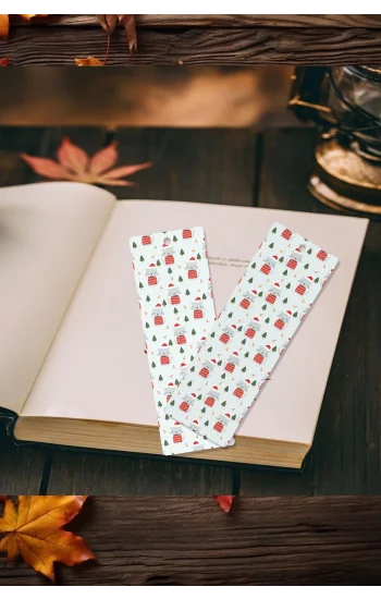 Yeni Yıl - Yılbaşı Temalı - Hediyelik-  Kitap Ayracı - 1 Adet