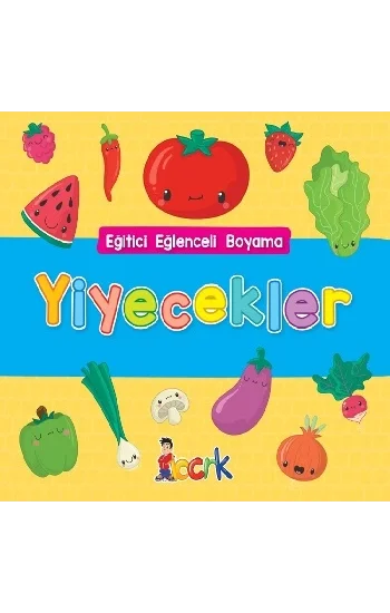 Yiyecekler - Eğitici Eğlenceli Boyama