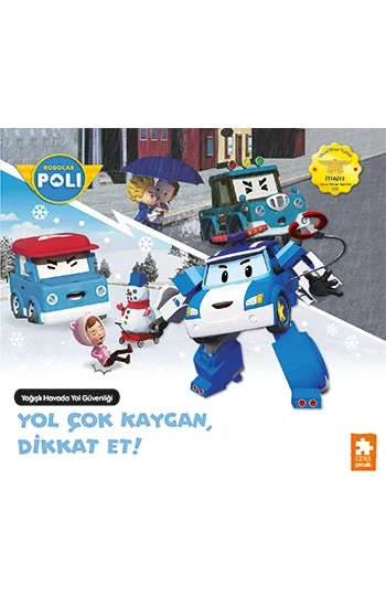 Yol Çok Kaygan, Dikkat Et! Robocar Poli