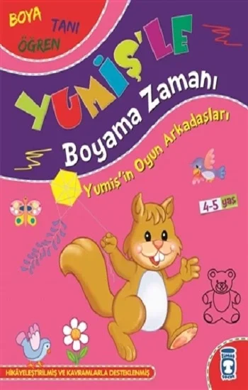 Yumişin Oyun Arkadaşları - Yumişle Boyama Zamanı