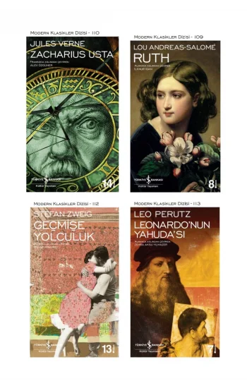 Zacharius Usta + Ruth + Geçmişe Yolculuk + Leonardonun Yahudası- 4 Kitap Set