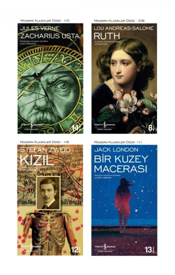 Zacharius Usta + Ruth + Kızıl + Bir Kuzey Macerası- 4 Kitap Set - Iş Bankası Özel Set Zacharius Usta