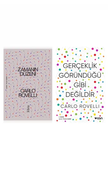 Zamanın Düzeni + Gerçeklik Göründüğü Gibi Değildir- 2 Kitap Set - Iş Bankası Özel Set Zamanın Düzeni