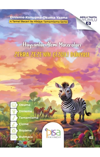 Zebra Zeze’nin Çizgili Dünyası
