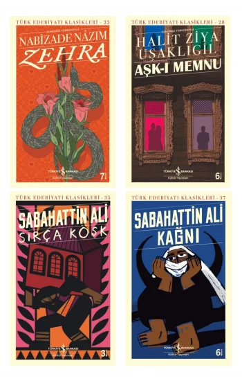 Zehra (günümüz Türkçesiyle) + Aşk-ı Memnu (günümüz Türkçesiyle) + Sırça Köşk + Kağnı- 4 Kitap Set