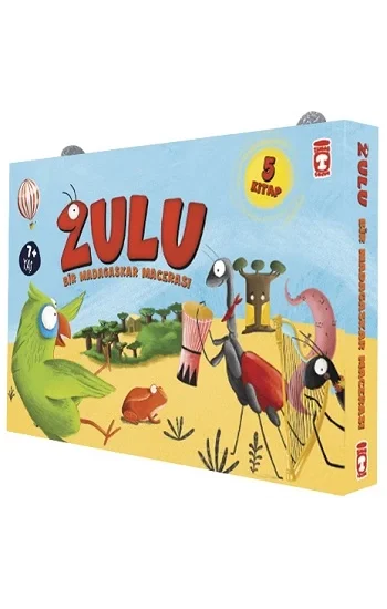 Zulu ile Bir Madagaskar Macerası - Set (5 Kitap)