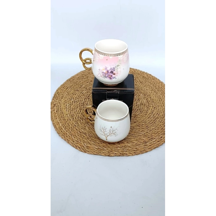 ACR 0099 KUPA MUG AĞAÇ YALDIZLI 1X12