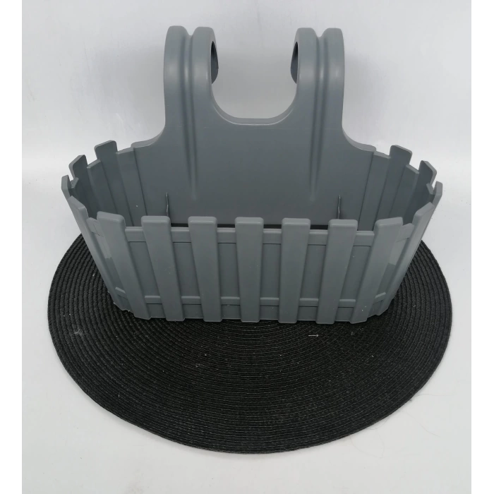 AKR PL20/A BALKON SAKSISI ASKILI ANTRASİT AKASYA 30 CM 1X12