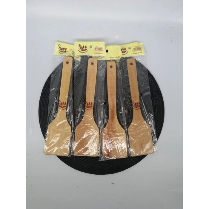 BLS 07A SPATULA AHŞAP 28 CM 1X500