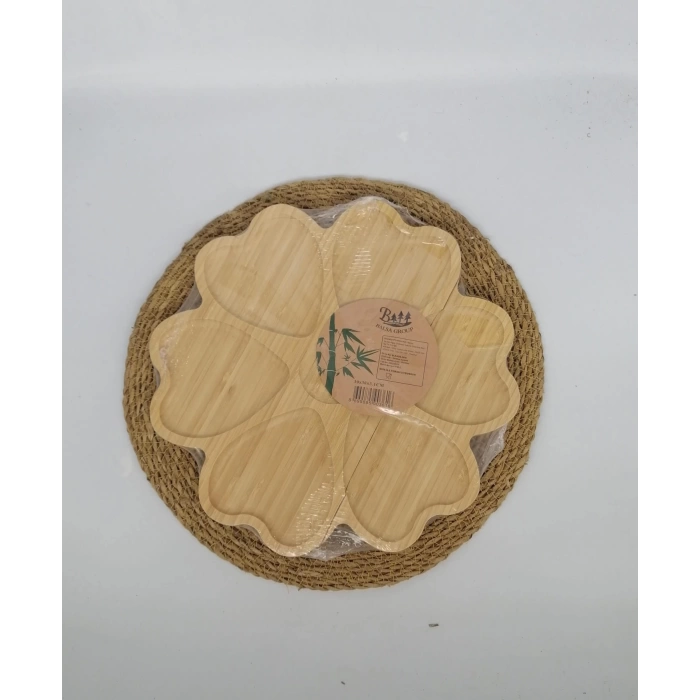 BLS KDS-3030 SUNUM TABAĞI BAMBU 1X24