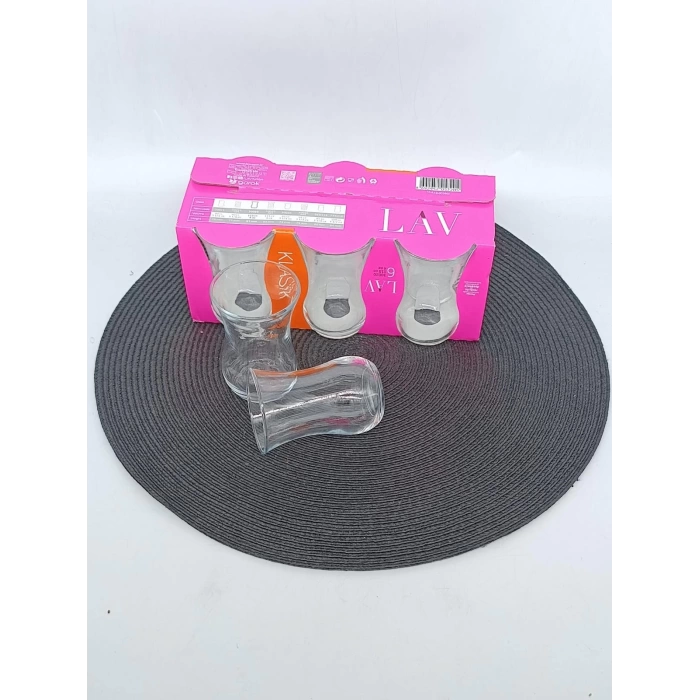 LAV ÇAY BARDAĞI KLASİK 6LI 1X24
