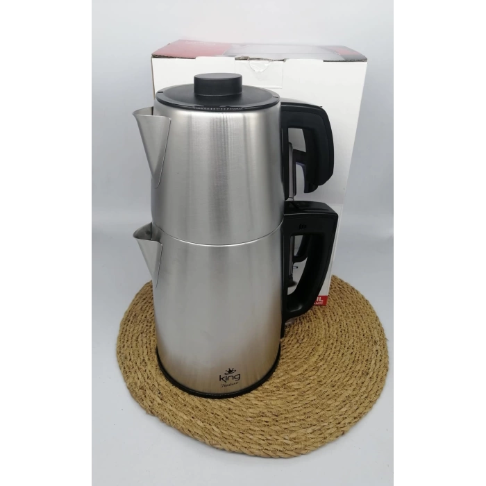 KİNG ÇAY MAKİNESİ ÇELİK 1X2