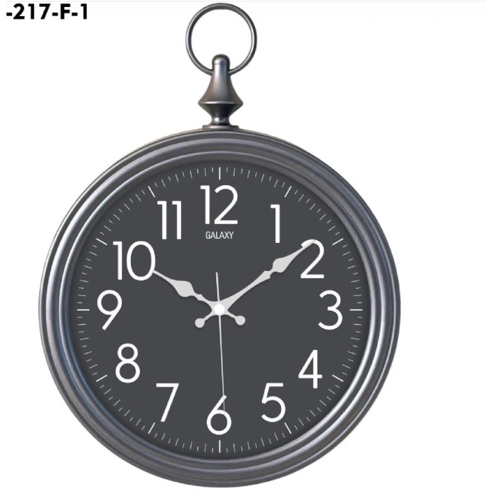 AYP 217-F1 DUVAR SAATİ FÜME KADRAN 1X6