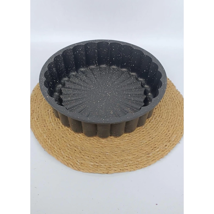 EDA ZK-932 TART KALIBI DÖKÜM SİYAH 26CM 1X12