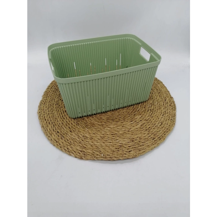 HRV 1372-153 SEPET ÇOK AMAÇLI 13 LT YEŞİL 35X25 CM 1X12