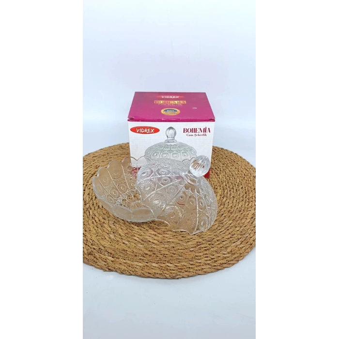 İP 14506 ŞEKERLİK KAPAKLI CAM 1X12