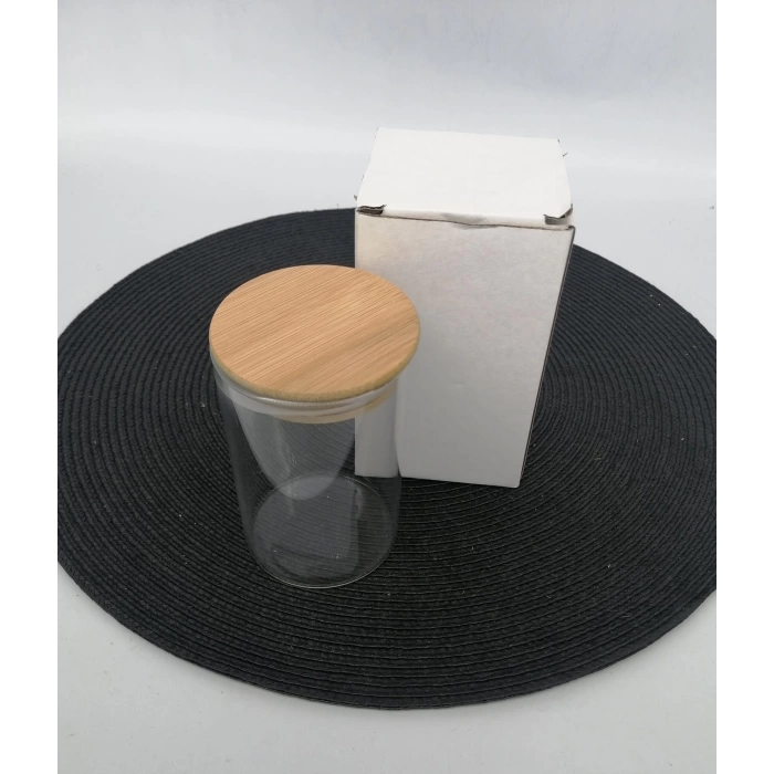 CLKN 1807 KAVANOZ BAMBU KÜÇÜK BOY 1X12