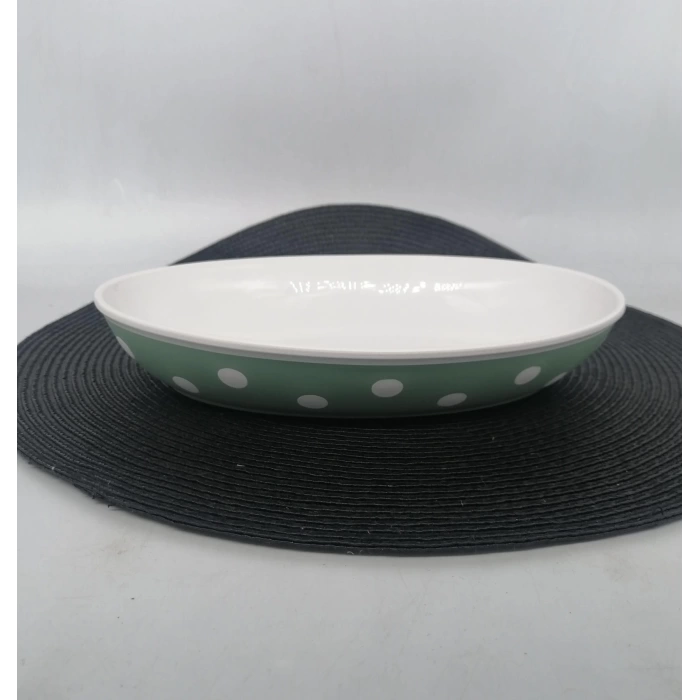 DEMET PLASTİK KAYIK TABAK BENEKLİ 2 NO 1X12