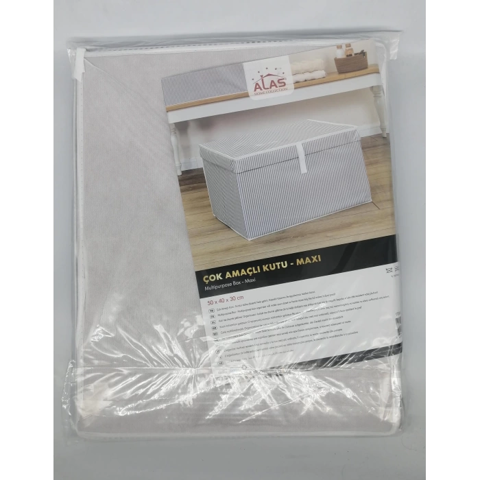 ALS 7644 KUTU ÇOK AMAÇLI MAXİ 50X40X30 CM 1X6