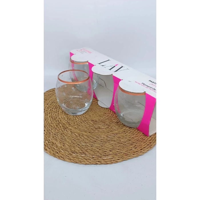 LAV BARDAK KISA MAT GOLD 3 LÜ 1X16