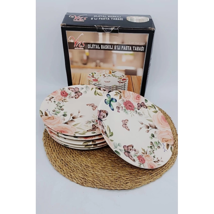 YNS 85004 PASTA TAKIMI YUVARLAK 6LI 1X8
