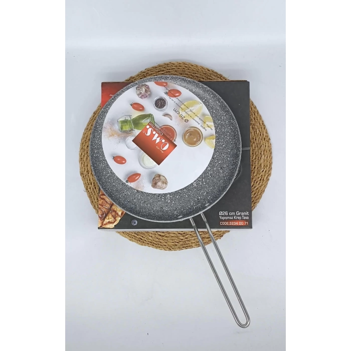 OMS TAVA KREP GRANİT 26 CM 1X6