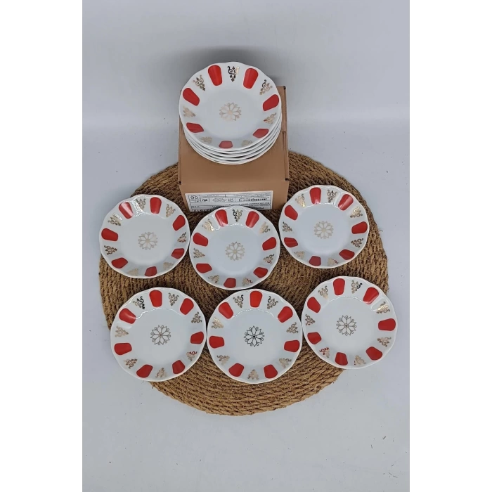 PORLAND ÇAY TABAĞI KIRMIZI 1X24