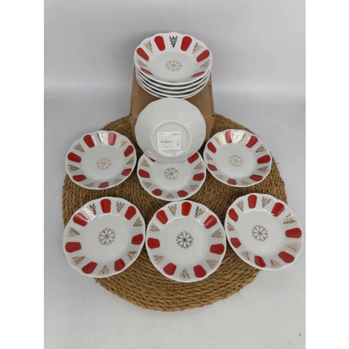 PORLAND ÇAY TABAĞI KIRMIZI 1X24